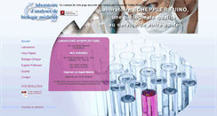 Desktop Screenshot of laboratoireschepplerfuino.com